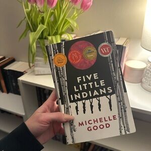 Five Little Indians by Michelle Good - Black and White Cover